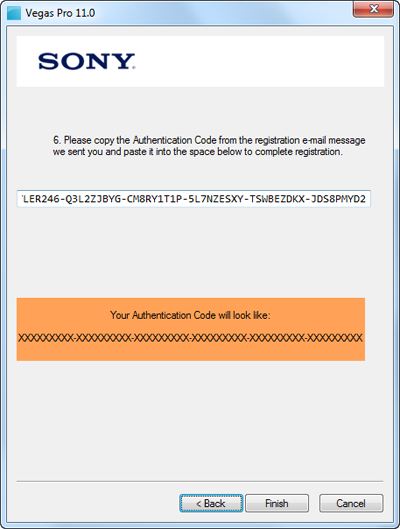 Vegas Pro 13 Authentication Code